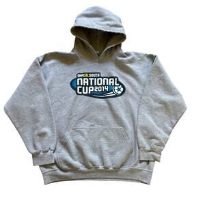 2014 CalSouth National Cup Hoodie XL gildan comfy football sportswear soccer